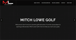 Desktop Screenshot of mitchlowegolf.com
